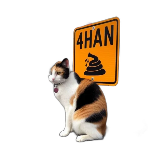 animal, hat, creature, staff transparent PNG cut-out