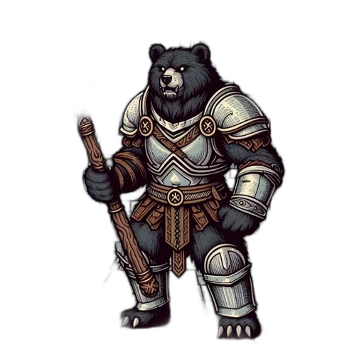 fantasy art, pixel art, concept art, comic book art transparent PNG cut-out