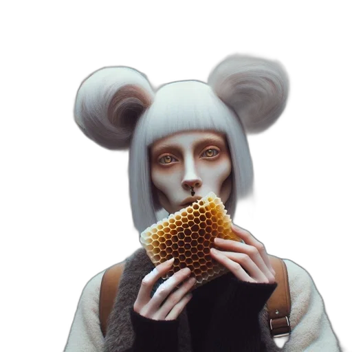 food, mask, creature, hat transparent PNG cut-out
