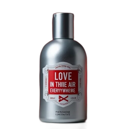 bottle, silver, cylindrical, label transparent PNG cut-out
