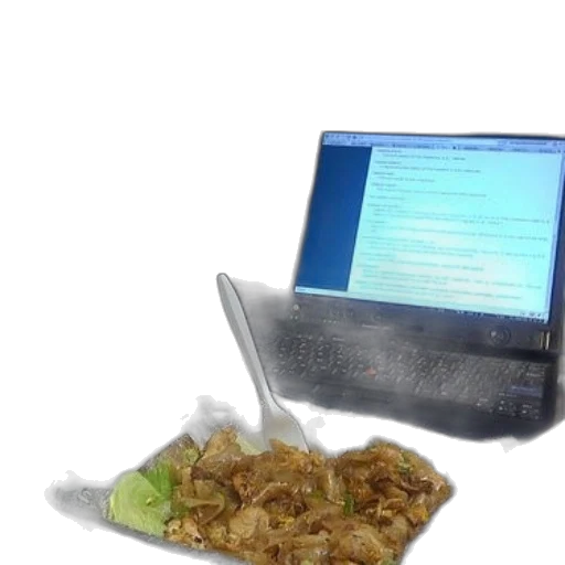 food, staff, 3d render, small transparent PNG cut-out