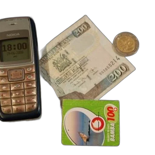 nokia, phone, displaying, time transparent PNG cut-out