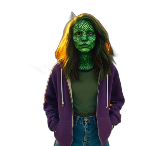 mask, creature, jacket, face transparent PNG cut-out