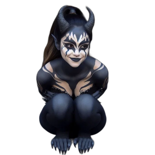 creature, mask, animal, concept art transparent PNG cut-out