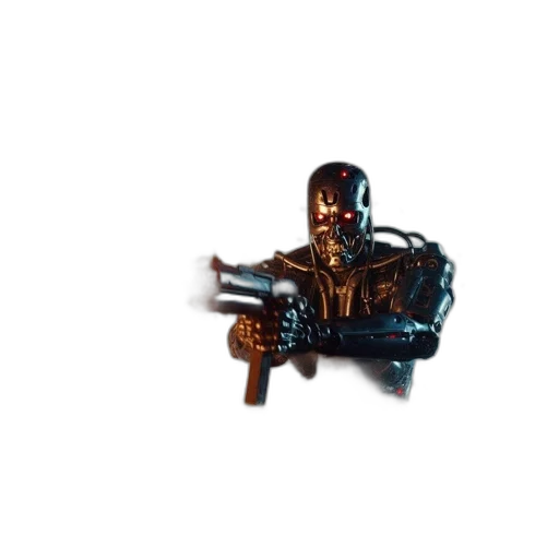 weapon, robot, sword, jacket transparent PNG cut-out