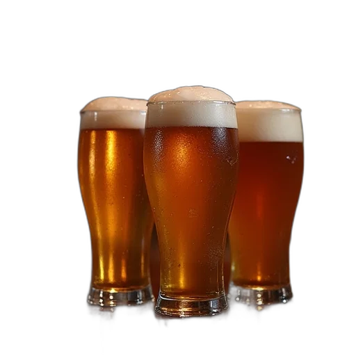 food, crown, 3d render, beer transparent PNG cut-out