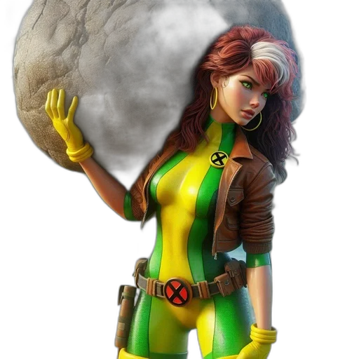 jacket, comic book art, fantasy art, concept art transparent PNG cut-out