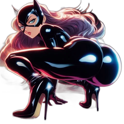 comic book art, concept art, cartoon, animated transparent PNG cut-out