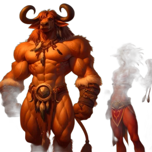 concept art, fantasy art, comic book art, 3d render transparent PNG cut-out