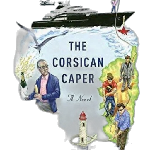 corsican, caper, novel, illustrated transparent PNG cut-out