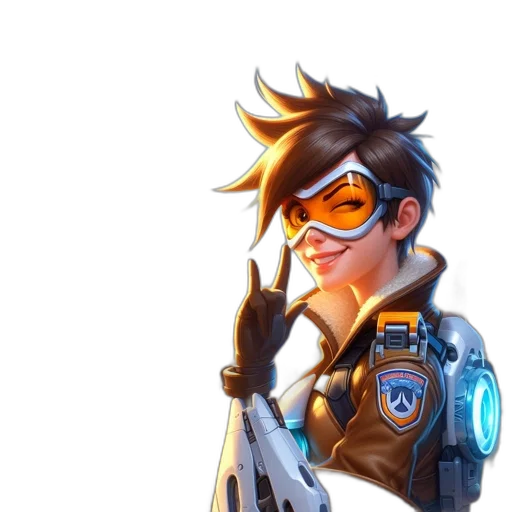 jacket, staff, weapon, robot transparent PNG cut-out
