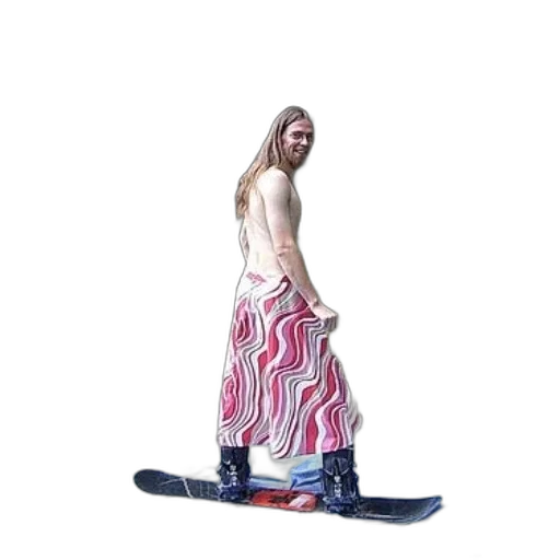 dress, sword, shoes, staff transparent PNG cut-out