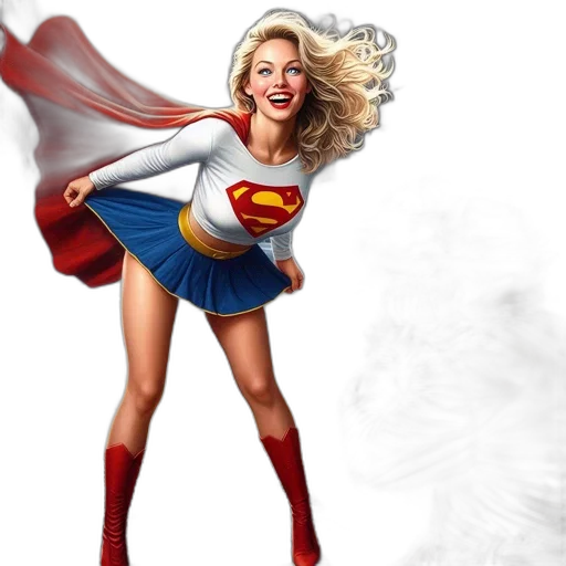 comic book art, concept art, photorealistic, cartoon transparent PNG cut-out
