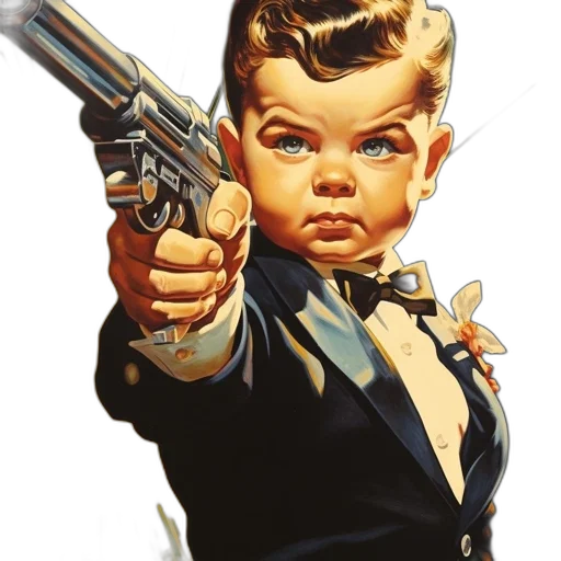 weapon, staff, face, comic book art transparent PNG cut-out