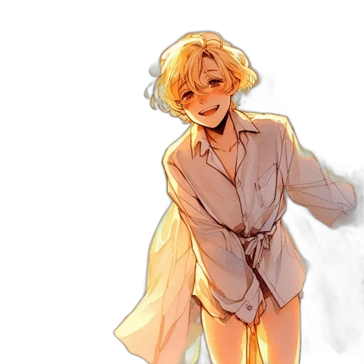 dress, watercolor, concept art, anime transparent PNG cut-out