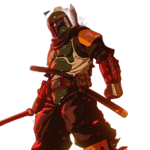 sword, robot, weapon, staff transparent PNG cut-out