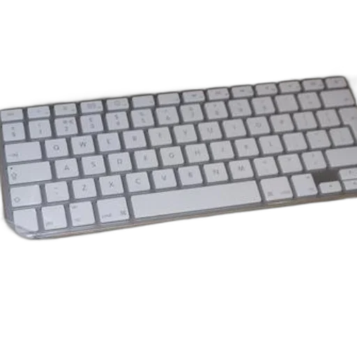 weapon, white, silver, keyboard transparent PNG cut-out