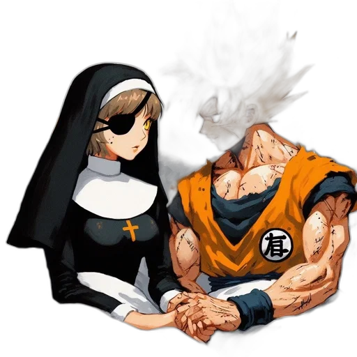 concept art, pixel art, comic book art, anime transparent PNG cut-out