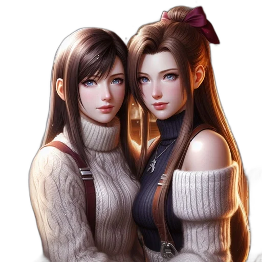 fantasy art, anime, concept art, photorealistic transparent PNG cut-out