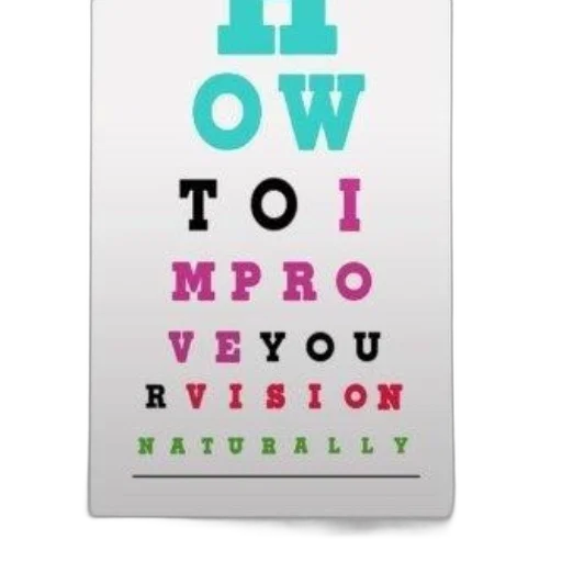 colorful, eye, chart, text transparent PNG cut-out