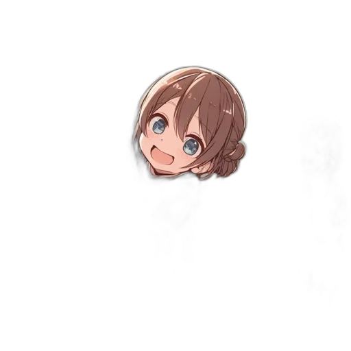 face, creature, hair, weapon transparent PNG cut-out