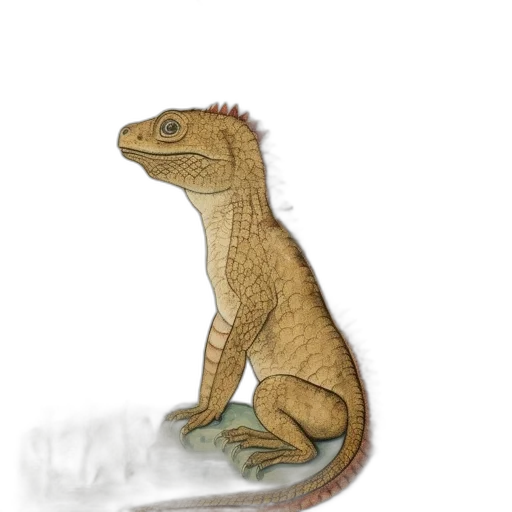 dragon, creature, animal, staff transparent PNG cut-out