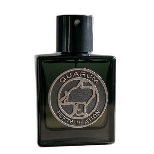 bottle, quoorum, cologne, men transparent PNG cut-out