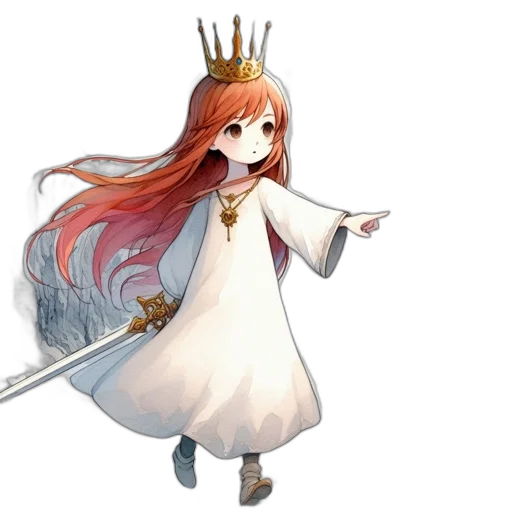 crown, sword, staff, weapon transparent PNG cut-out