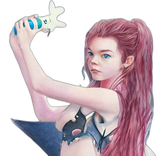 staff, fantasy art, concept art, anime transparent PNG cut-out