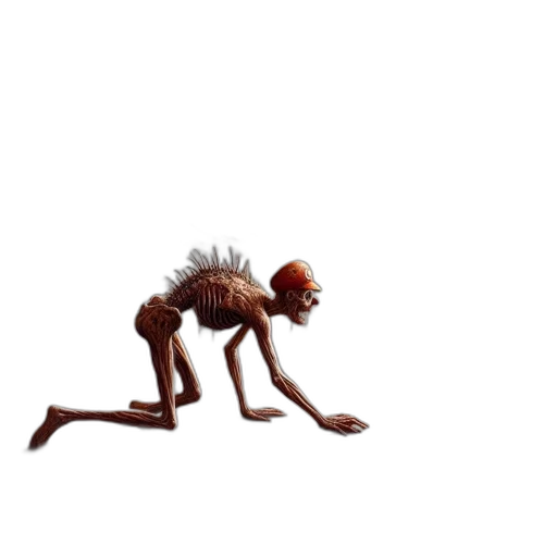 creature, animal, hair, robot transparent PNG cut-out