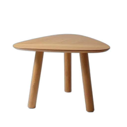 furniture, 3d render, triangle, table transparent PNG cut-out
