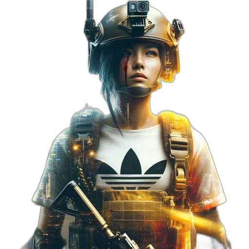 robot, weapon, sword, face transparent PNG cut-out