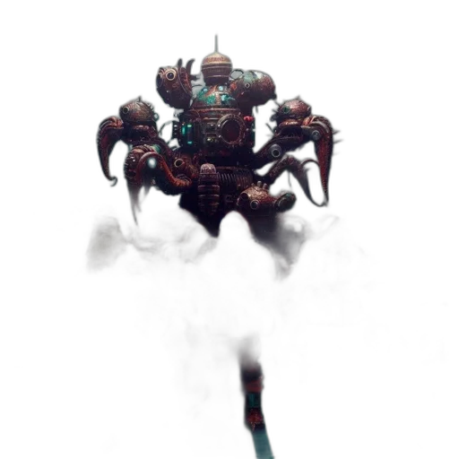 robot, creature, dragon, weapon transparent PNG cut-out