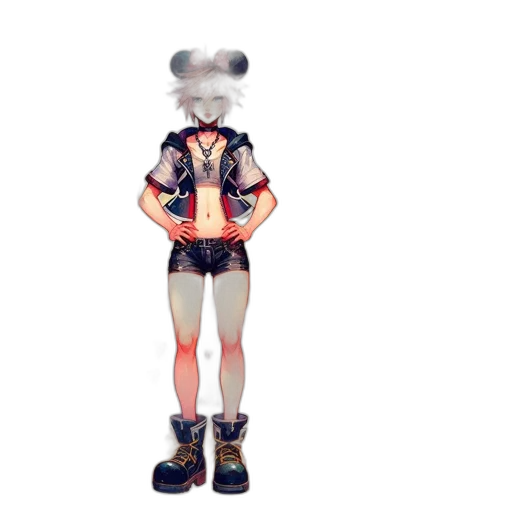 jacket, robot, mask, creature transparent PNG cut-out