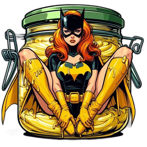 comic book art, concept art, cartoon, female transparent PNG cut-out