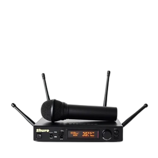 black, wireless, microphone, pop transparent PNG cut-out