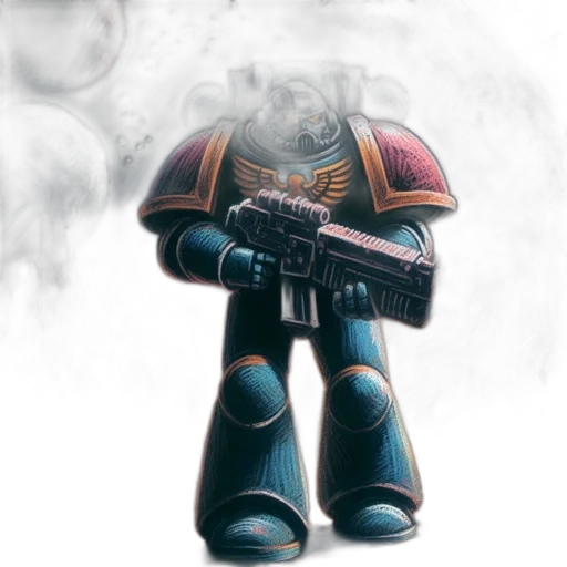 robot, weapon, staff, concept art transparent PNG cut-out