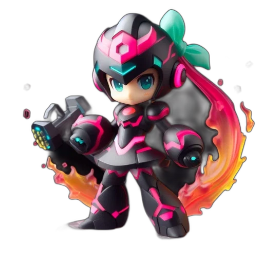 weapon, robot, staff, concept art transparent PNG cut-out