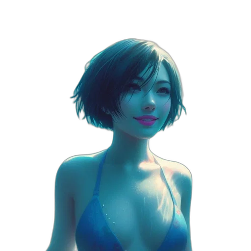 dress, robot, face, creature transparent PNG cut-out