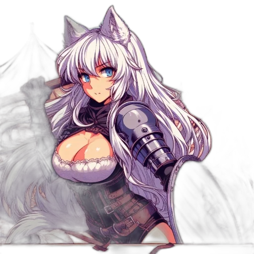 weapon, fantasy art, anime, watercolor transparent PNG cut-out