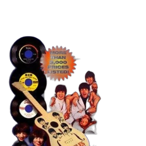 jewelry, beatles, records, memorabilia transparent PNG cut-out