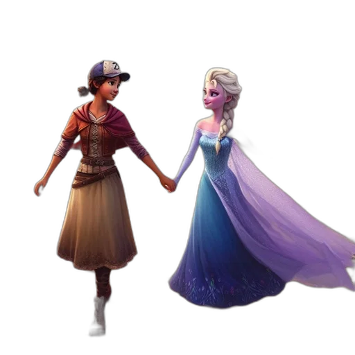 dress, concept art, 3d render, fantasy art transparent PNG cut-out