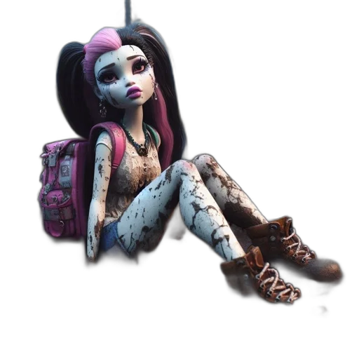 fantasy art, concept art, 3d render, pixel art transparent PNG cut-out
