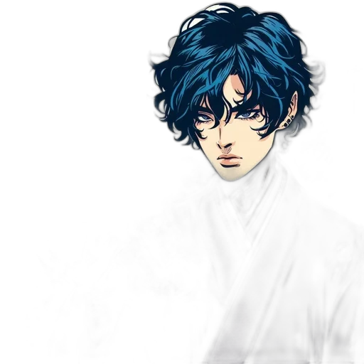 staff, mask, face, anime transparent PNG cut-out