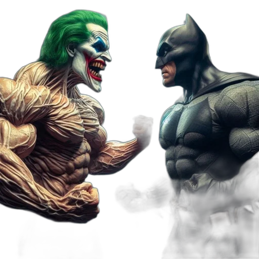 comic book art, concept art, fantasy art, photorealistic transparent PNG cut-out