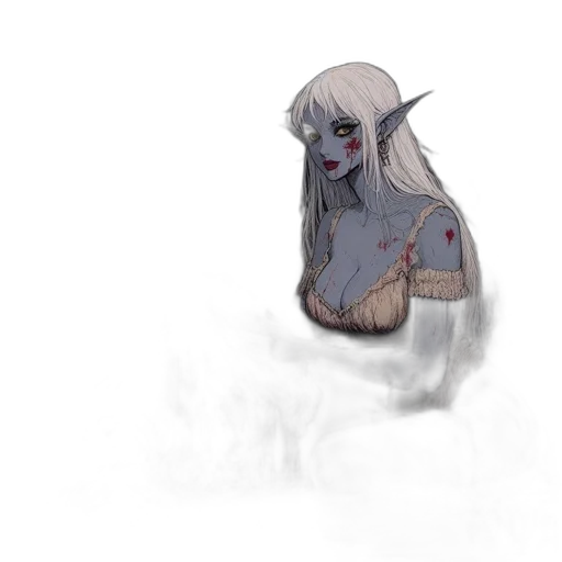 creature, mask, face, staff transparent PNG cut-out