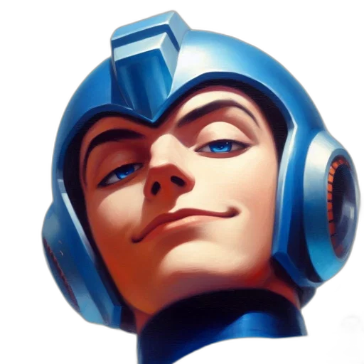 robot, face, mask, staff transparent PNG cut-out