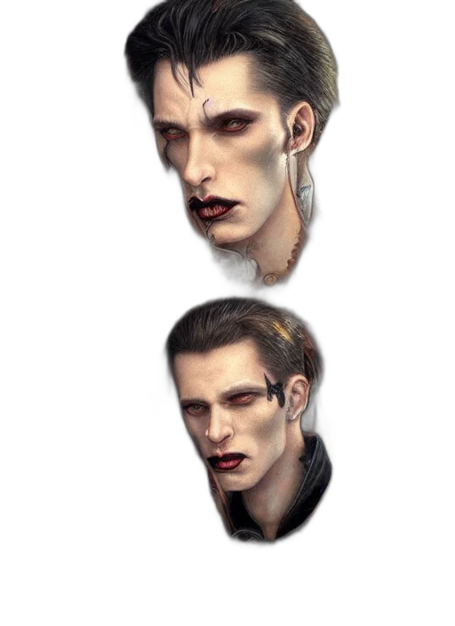 face, mask, concept art, fantasy art transparent PNG cut-out