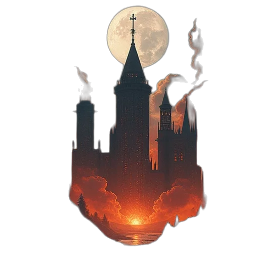 fantasy art, concept art, pixel art, comic book art transparent PNG cut-out