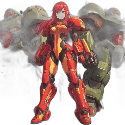 weapon, robot, concept art, pixel art transparent PNG cut-out